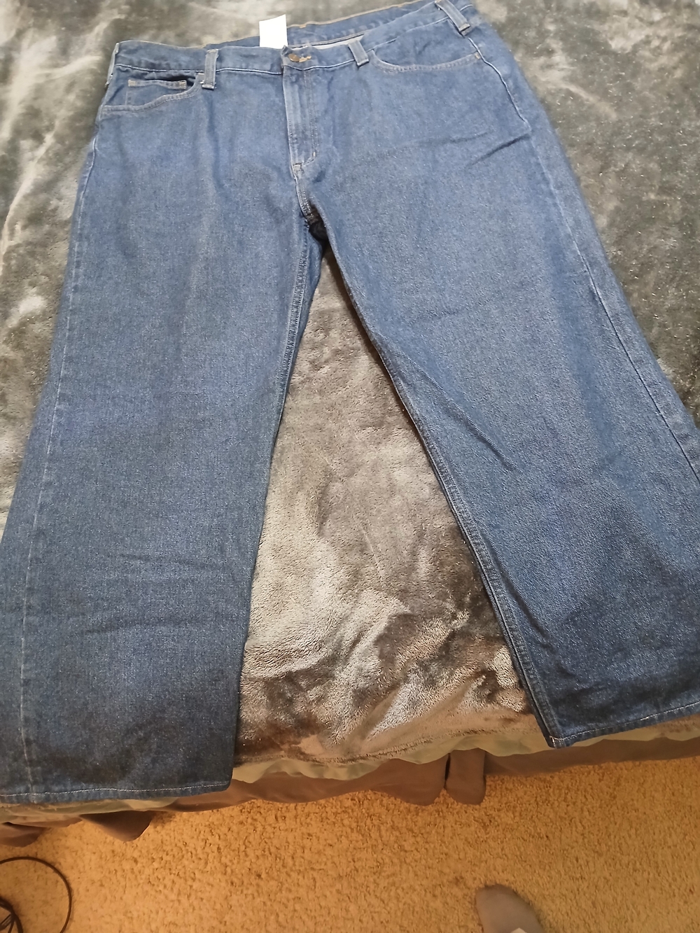 Carhartt Men's Blue Denim Jeans
